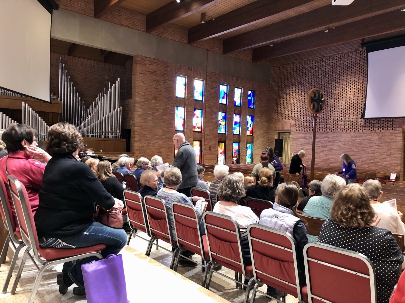 Stand in the Light Memory Choir rehearsal